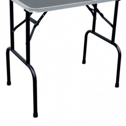 Adaptable folding feet for wooden top or Evolutech top -M696-AGC-CREATION