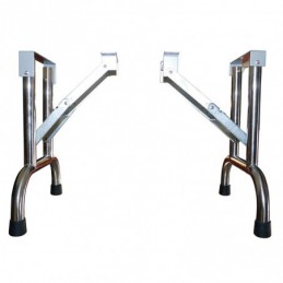 Pieds pliants adaptable pour BAIGNOIRE, hauteur 40 cm -M629-AGC-CREATION