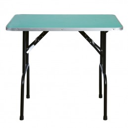 TABLE PLIANTE 76 x 46 CM HAUTEUR 85cm - VERT -MZ77BV-AGC-CREATION