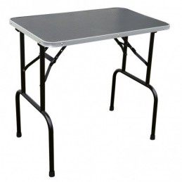 TABLE PLIANTE 80 X 50 CM HAUTEUR 95cm - NOIR -MZ80BN-AGC-CREATION