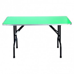 TABLE PLIANTE 80 X 50 CM HAUTEUR 78cm - VERT -MZ82BV-AGC-CREATION