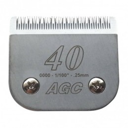 Tête de coupe n° 40 / 0,25 mm pour tondeuse -T008-AGC-CREATION