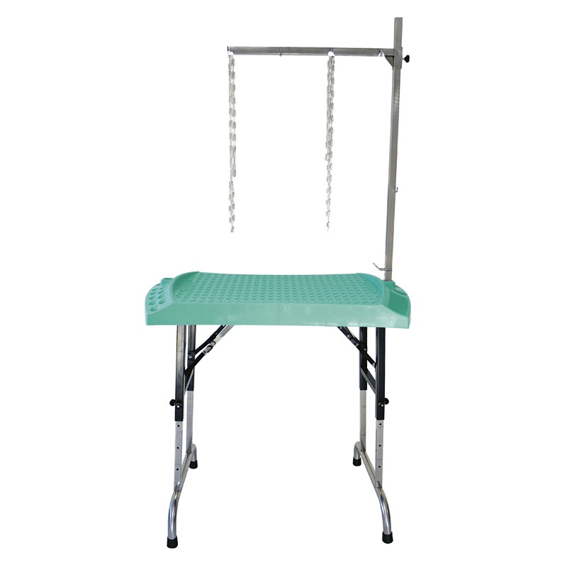 TABLE PLIANTE EVOLUTECH100 - Hauteur réglable - TURQUOISE -M101-AGC-CREATION