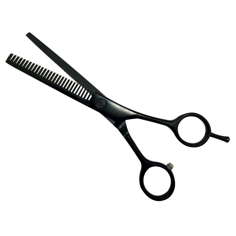 Single edge thinning scissors SPECIAL 16cm - with finger rest -K100-AGC-CREATION