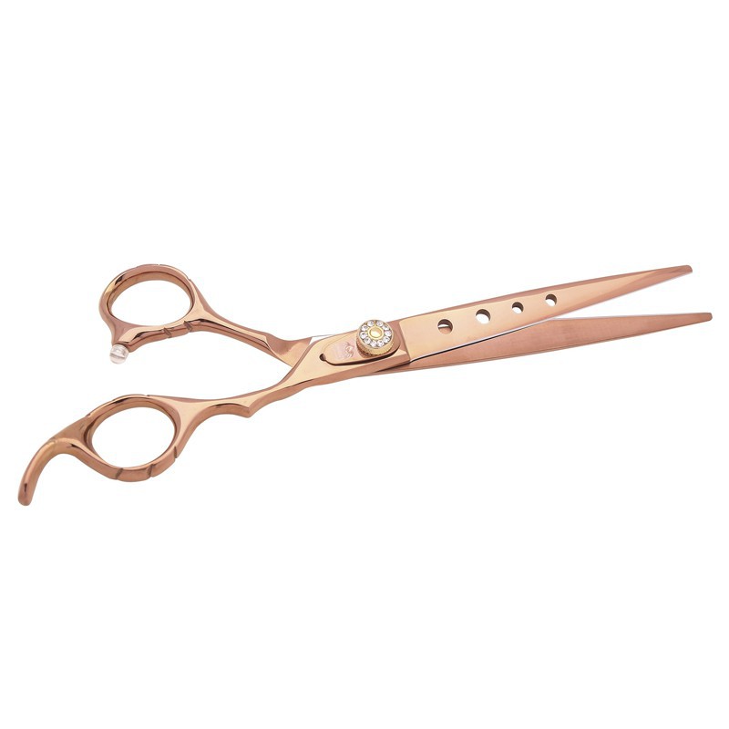 Ciseaux droit 17,5 cm - poucette -J401-AGC-CREATION