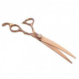 Ciseaux courbe 17,5 cm - poucette -J502-AGC-CREATION