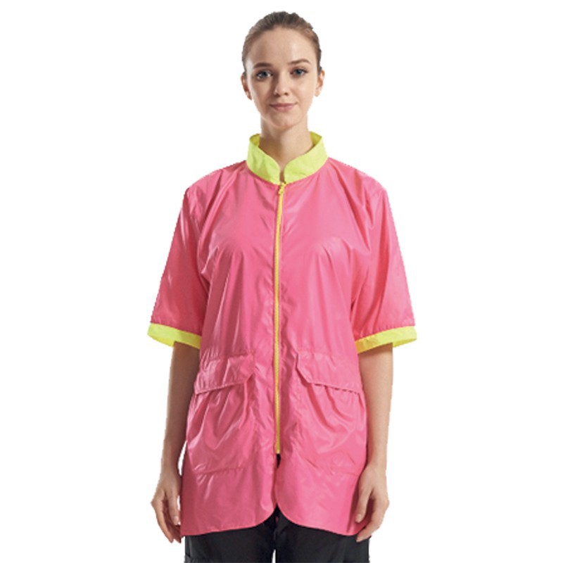 VESTE ZIPPÉE ROSE -GA-050504-AGC-CREATION