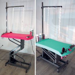 TABLE EVOLUTECH 100 ELEVATRICE CHASSIS ELECTRIQUE - BLEU ROYAL -M885B-AGC-CREATION