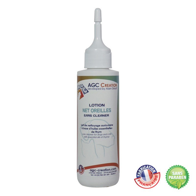 Lotion net oreilles AGC CREATION 120 ml -C800-AGC-CREATION