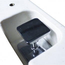 BAIGNOIRE SUR PIED, HYDROTHERAPIE + SPA - BEIGE -H-118W-AGC-CREATION