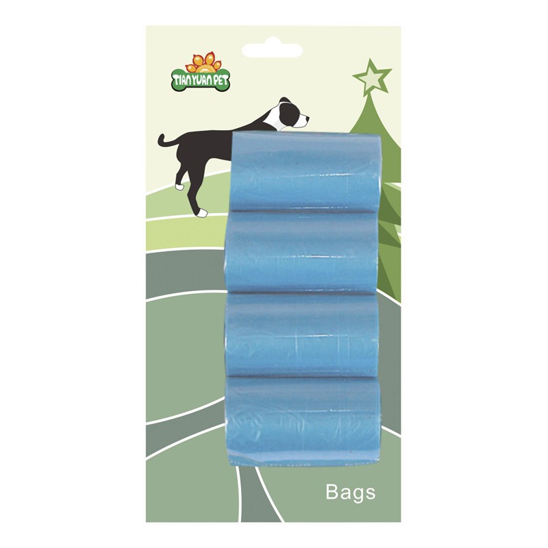 Set 4 rouleaux de 20 sachets ramasse crotte -ARY0114A-AGC-CREATION