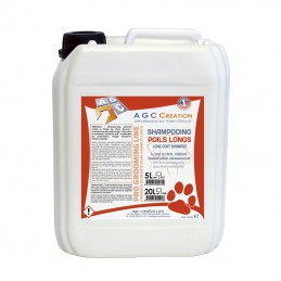 AGC CREATION long hair shampoo for dog grooming - 5 L -C907-AGC-CREATION