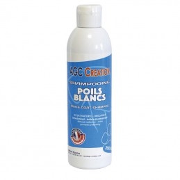 AGC CREATION white hair shampoo for dog grooming - 250 ml -C922-AGC-CREATION