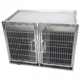 Cages de gardiennage inox Taille S -PC-101S-AGC-CREATION