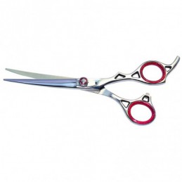 Ciseaux 19 cm courbe poucette Special Creux -P110-AGC-CREATION