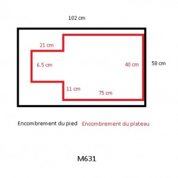 Chassis électrique pour baignoire EVOLUTECH et AGC - Gris Foncé -M631G-AGC-CREATION