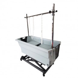EVOLUTECH BATH - ADJUSTABLE ELECTRIC - EVOLUTECH STAND - GRANITE GREY -M715G-AGC-CREATION