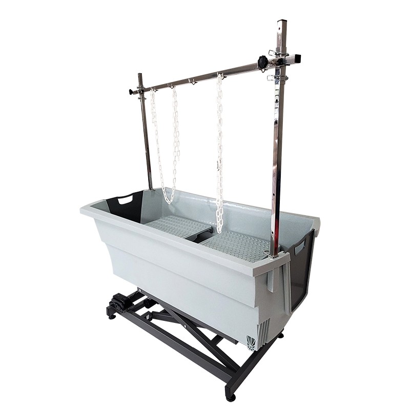 EVOLUTECH BATH - ADJUSTABLE ELECTRIC - EVOLUTECH STAND - GRANITE GREY -M715G-AGC-CREATION