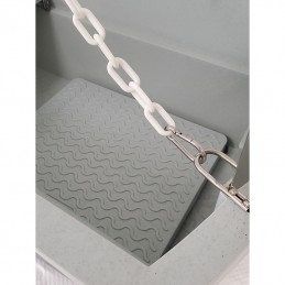 BAIGNOIRE EVOLUTECH ELEVATRICE ELECTRIQUE - GRIS GRANIT -M715G-AGC-CREATION