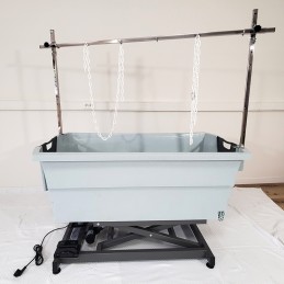 EVOLUTECH BATH - ADJUSTABLE ELECTRIC - EVOLUTECH STAND - GRANITE GREY -M715G-AGC-CREATION