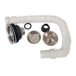 Bonde d'évacuation L. 120 cm pour baignoire AGC électrique -M630AGC2-AGC-CREATION