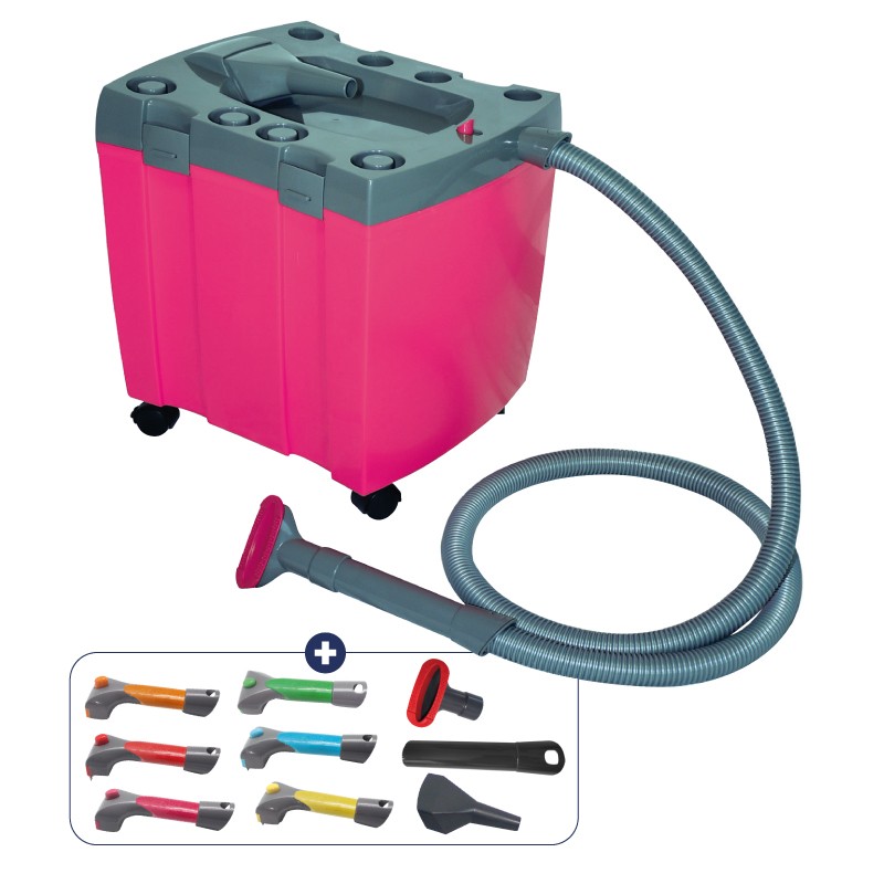 GROOMING STATION - KIT "Spécial aspirateur" - FUSHIA -M932-AGC-CREATION