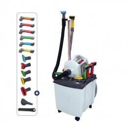 Kit GROOMING STATION - BTS3000 avec support tuyau - GRIS GRANIT -M944-AGC-CREATION