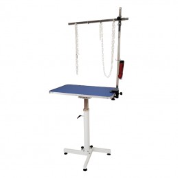 PNEUMATIC TURNING TABLE WITH REMOVABLE HOLDING ARM - BLUE -M871-AGC-CREATION