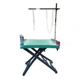 TABLE EVOLUTECH100 ELEVATRICE ELECTRIQUE PIEDS EVOLUTECH - TURQUOISE -M832-AGC-CREATION