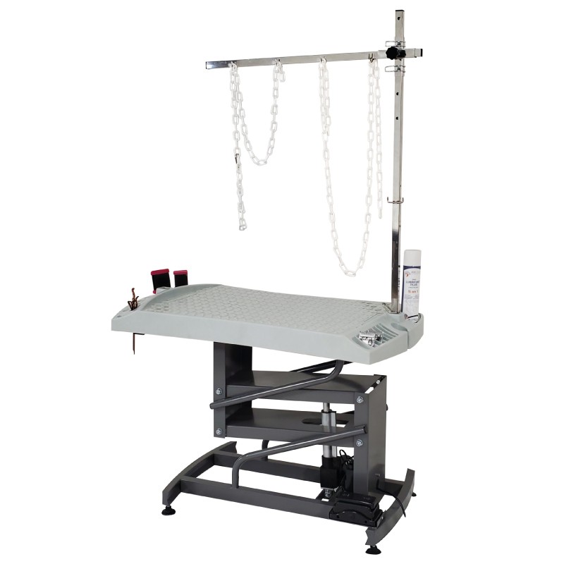 TABLE EVOLUTECH100 ELEVATRICE CHASSIS ELECTRIQUE - GRIS GRANIT -M884G-AGC-CREATION