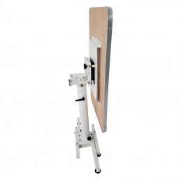 TABLE PNEUMATIQUE TOURNANTE RANGEMENT FACILE - BLEU -M875-AGC-CREATION