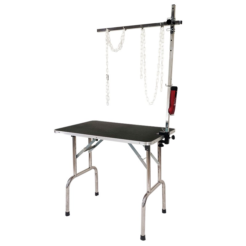 WOODEN FOLDING TABLE 90x60 cm h 67cm - BLACK -M92BN-AGC-CREATION