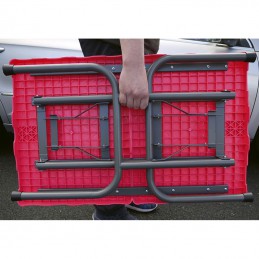 TABLE PLIANTE GRANDS CHIENS - Fushia -M834-AGC-CREATION