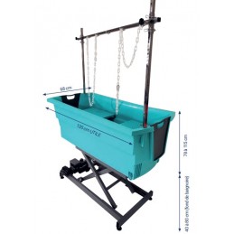 BAIGNOIRE EVOLUTECH ELEVATRICE ELECTRIQUE - BLEU ROYAL -M716B-AGC-CREATION