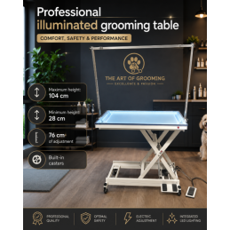 ELECTRIC LIGHTED GROOMING TABLE -CH20-AGC-CREATION