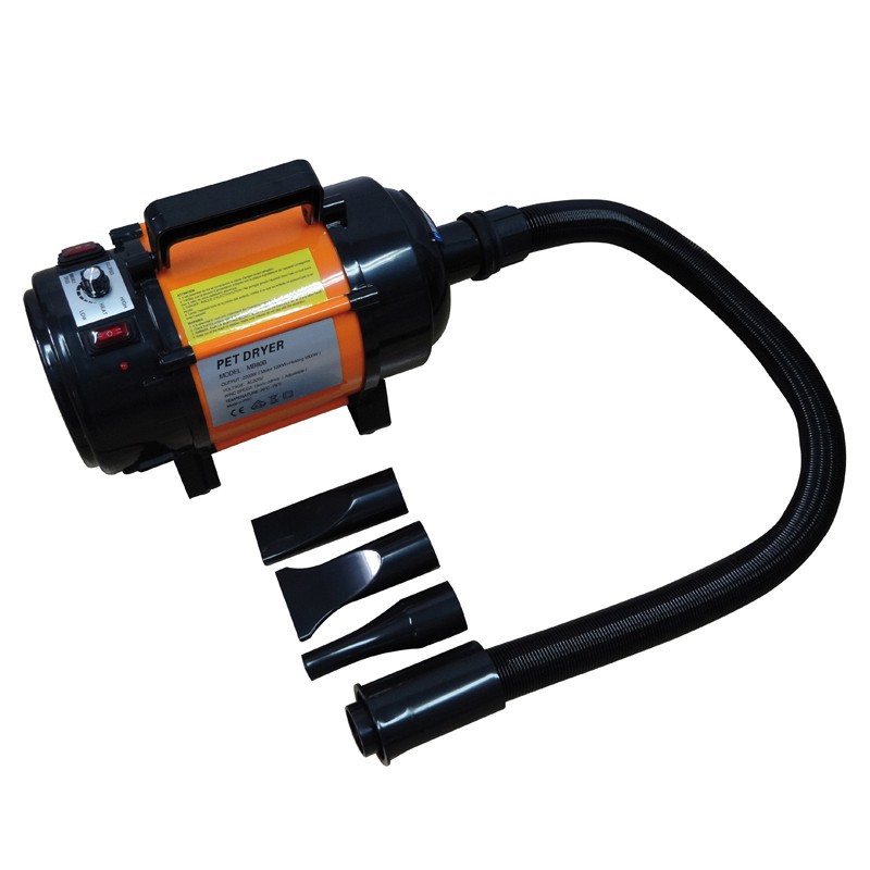 Pulseur-séchoir 2200 W avec résistance et variateur pour le toilettage des chiens et chats -MB80B-AGC-CREATION
