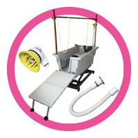 EVOLUTECH and AGC pet bath accessories