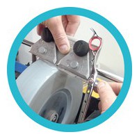 Scissors sharpenning